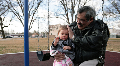 Gay Men's HIV Awareness Day Man and Daughter
