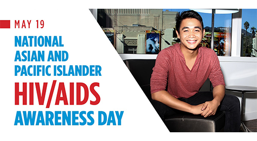 Awareness Day An asian man smiling